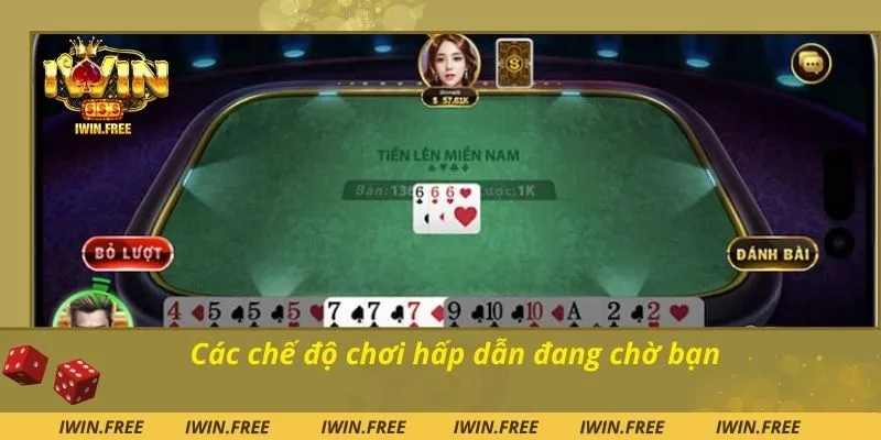 Các chế độ chơi hấp dẫn đang chờ bạn