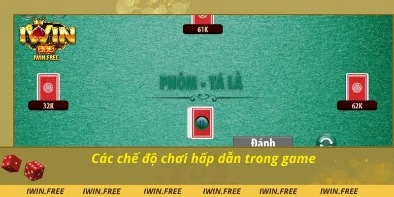 Các chế độ chơi hấp dẫn trong game