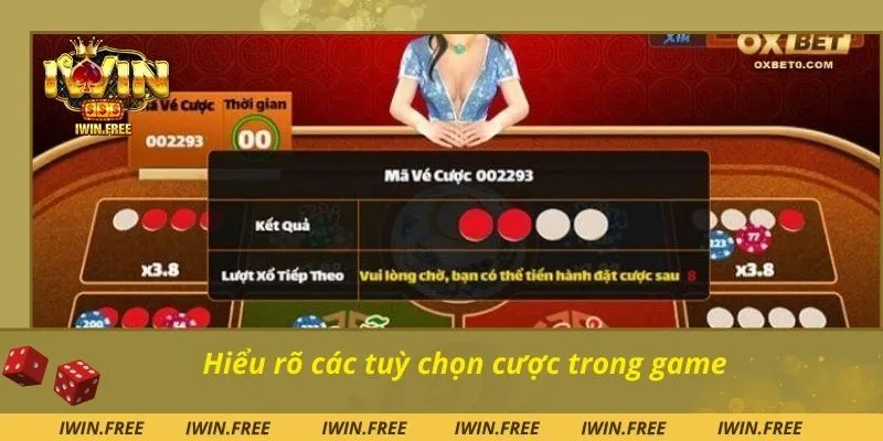 Hiểu rõ các tuỳ chọn cược trong game