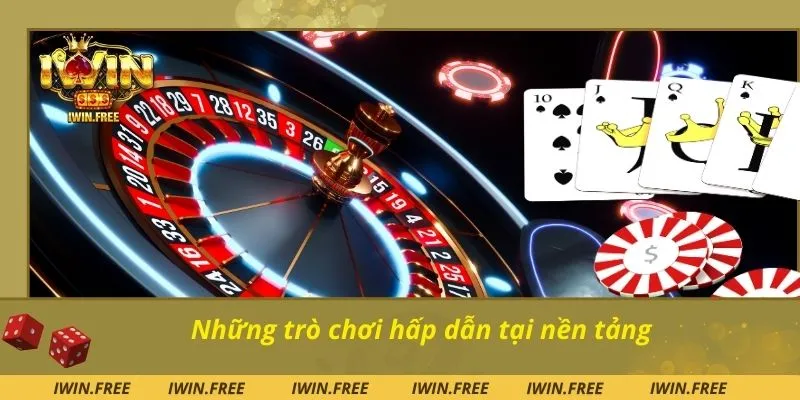 Những trò chơi hấp dẫn tại nền tảng