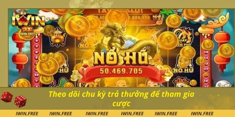 Theo dõi chu kỳ trả thưởng để tham gia cược